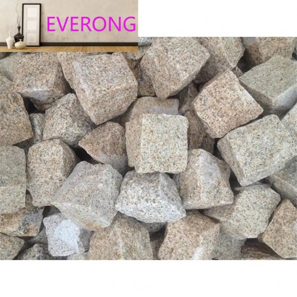 Groothandel Antislip Beige G682 Flat Rock Stone Cube Outdoor Straatstenen Prijs In China