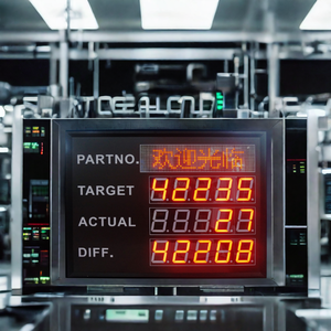 Jhering indoor fabrik output zählen elektronisches signage verwalten digitales panel led-bildschirm display platte - Product Image 6
