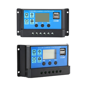Jesudom Pwm Controller solare 12 v24v Auto 30 a20a10a LCD batteria PV pannello cellulare regolatore lampada regolatore carica solare - Product Image 1