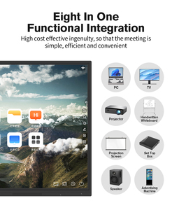 Смарт-плата металлический кристалл 65 дюймов крышка смарт-ТВ алюминиевая рамка + закаленное стекло + 65 4K wipro 72 экран моторизованный черный - Product Image 2