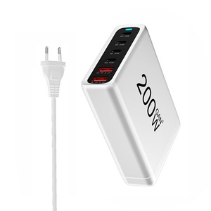 6 in 1 PD 45W DC 5V2.1A <strong>Multiple</strong> High <strong>Power</strong> Charger High <strong>Output</strong> 200W 4 Type C 2 <strong>USB</strong> Port GaN <strong>Usb</strong> C Charging Station - Product Image 4