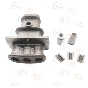 S5 <strong>PT</strong> Anchorage Set 12.7mm S3 Concrete PC <strong>Strand</strong> Flat Anchors Prestressed Cast Iron Anchor Block Plate Type With 3 Parts Wedges - Product Image 3
