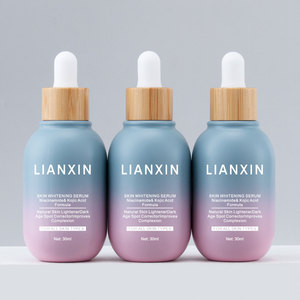 100ml <strong>Deluxe</strong> Round Shoulder Essence Bottle 30ml Empty Thick Bottom 30ml <strong>Oil</strong> Bottle 10ml <strong>Oil</strong> Dropper Bottle - Product Image 1