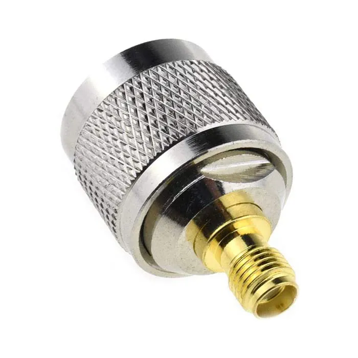 Adaptador coaxial tipo n macho para sma fêmea, conector rf coax coaxial