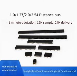 Di alta qualità personalizzabile Pin intestazioni e prese 1.0, 1.27, 2.0, 2.54mm 2-40 Pin intestazioni e prese per l'assemblaggio di elettronica - Product Image 2