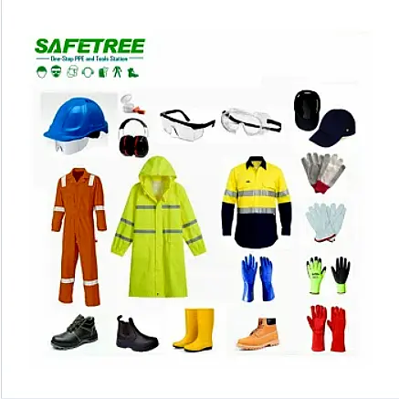 SAFETREE One-Stop-PSA-Versorgung CE ANSI AS/NZS-Zulassung Sicherheits ausrüstung Persönliche Schutz produkte für Bergbau bauöl
