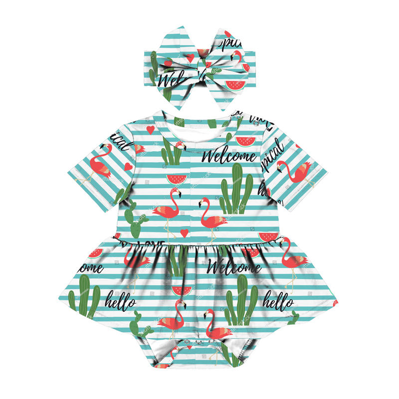 ชุดรอมเปอร์เด็กผู้หญิง7