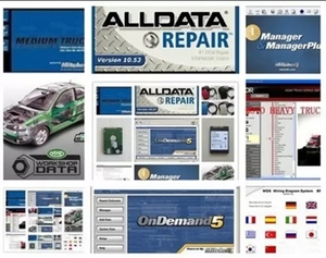 Venta caliente Alldata 10,53 1TB todos los datos software de reparación de automóviles 24 en 1 Herramienta de coche escáner herramienta de diagnóstico de disco duro - Product Image 4
