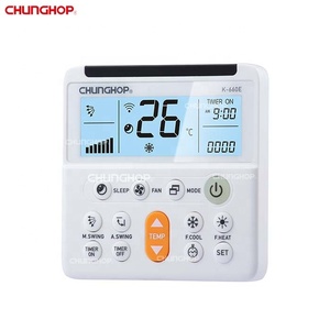 Geeignet für 99% A/C Marken K-660E Timeable Wand halterung Universal A/C Fernbedienung