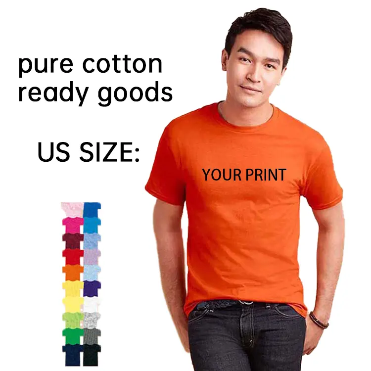 Sommer ganze Verkauf 100% Baumwolle Herren T-Shirts mit Logo benutzer definierte Logo gedruckt T-Shirt