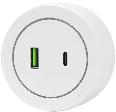 ISB Socket A+C 2.1a con luz