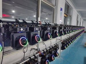 ไฟหัวกลมขนาดจิ๋ว230วัตต์ไฟ LED เมทริกซ์ตัวเหล็กพร้อมเลเซอร์ RGBW และเอฟเฟกต์หลอดไฟบนเวทีสำหรับดีเจดิสโก้ปาร์ตี้ - Product Image 5