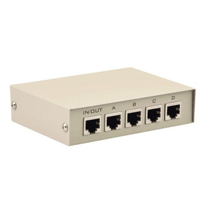 มินิ4พอร์ต ABCD กล่องแชร์สวิตช์อีเธอร์เน็ตเครือข่ายแมนนวล4In11In4 RJ45 - Product Image 5