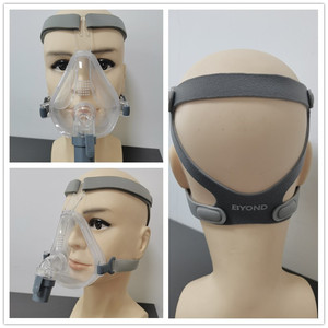 BYONDFM3大型コンフォートシリコンフェイスマスクcpap自動cpap <span class=keywords><strong>bipap</strong></span>マスクメーカー/ヘッドギア付き