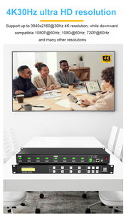Conmutador de matriz HDMI multifunción 4K 8x8 controlador de pared de vídeo Lcd Tv conmutador de matriz HDMI - Product Image 3