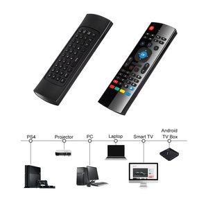 Miniteclado inalámbrico MX3, retroiluminación, Control remoto, giroscopio, aprendizaje, tv, MX3, 2,4G, air mouse, teclado inalámbrico - Product Image 6