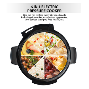 Panela inteligente 5L 900W Vaporizador de aço inoxidável multiuso para micro-ondas e arroz, panela quente para chef de massa