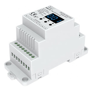 Skydance DA4-D DALI 4 canali LED Dimmer tensione costante controller su guida Din display numerico digitale PWM DALI dimmer - Product Image 1