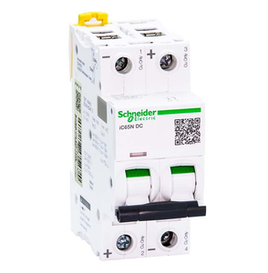 Interruptor de aire MCB DC 2P 10A C 6KA 125VDC A9N18210, interruptor de circuito, reemplazo de actualización de C65-DC - Product Image 1