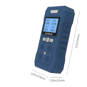 Portable Multi Gas <strong>Detector</strong> 4 Gas Monitor with Micro Clip (H2S, O2, CO, and Ex ) 4 Gas <strong>Detector</strong> - Product Image 3
