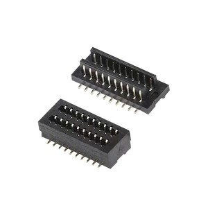 5ピース金メッキ2.0MM 2.54mm高温耐性シングルダブルロウピンヘッダー1x40P2*40Pコネクタアクセサリ - Product Image 2