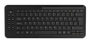 KB8500 Slim PC Teclado con cable Silent Media Teclado de computadora con cable con árabe - Product Image 3
