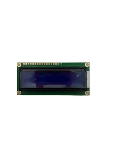Módulos LCD monocromáticos COB 1602 personalizados Tipo de personaje Interfaz MPU negativa 16x2 STN Pantalla monocromática azul - Product Image 4