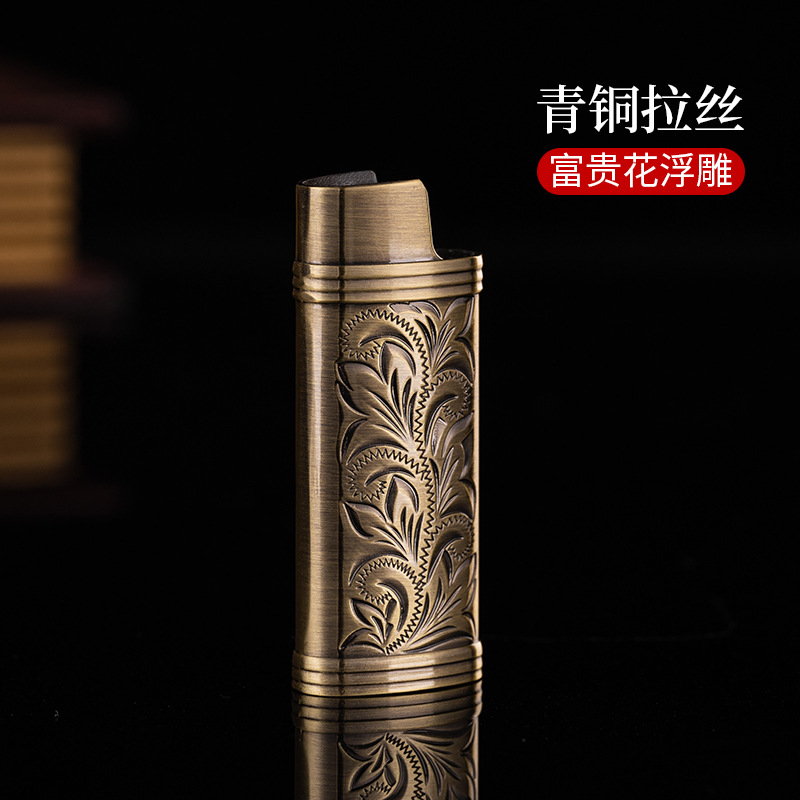 J3 fleur de richesse bronze brossé