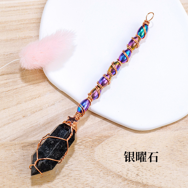 Silver obsidian
