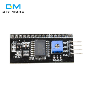 IIC I2C TWI SPI Modul anschluss für serielle Schnitts telle platine 1602 2004 LCD-Anzeige - Product Image 3