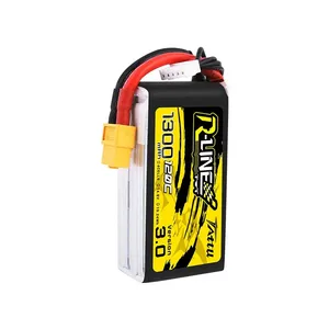Tattu R-Line เวอร์ชัน3.0 V3 1300/1400/1550/1800/2000mAh 120C 4S 6S 4.2V LiPo แบตเตอรี่ XT60ปลั๊ก FPV โดรนแข่งขัน RC Quadcopter - Product Image 1