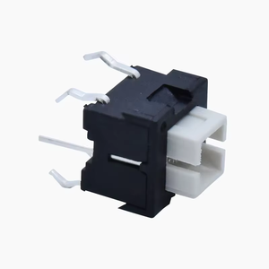 Usbrr aydınlatmalı taktlı anahtarlar 8X8 dikey 8*8*8.5 RGB ışık ile LED 6 Pin basmalı düğme anahtarı ile dokunsal anahtarı - Product Image 3