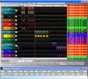 Taidacent Software Driver <strong>FPGA</strong> Debugging Tool SPI IIC UART SMBus I2S CAN Parallel Digital 8 Channel Usb Logic Analyzer 24mhz 8ch - Product Image 4