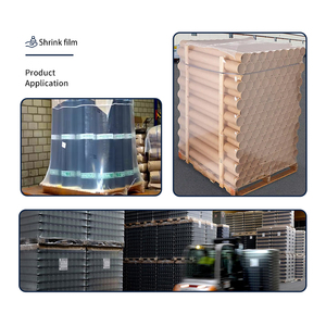 高速配送PEシュリンクラッププラスチックフィルムヒートバッグパレットラップ<span class=keywords><strong>PVDC</strong></span>シュリンクラップブロー成形プラスチックパレットラップ用