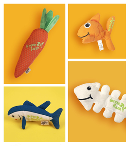 AFP Custom Design Cute Cat Toys With <strong>Catnip</strong> Rustle Sound Shark <strong>Banana</strong> <strong>Catnip</strong> Toy Interactive Teething Cleaning Cat Chew Toy - Product Image 5