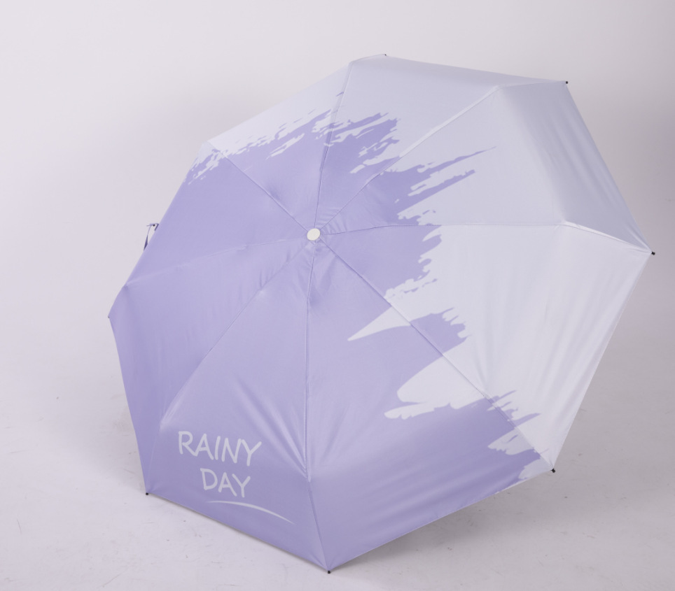pluie violette