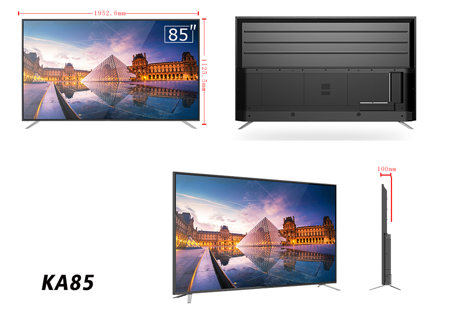 TELEVISOR INTELIGENTE 4K DE 85 PULGADAS