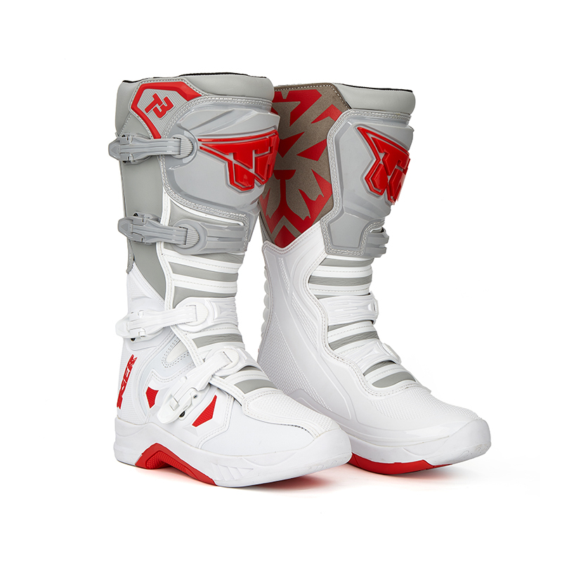 Grey/Red/White