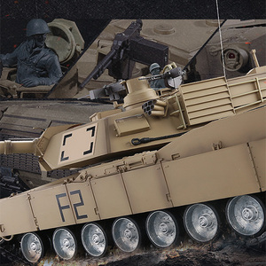 CY-3918 RC tankı 1:16 Henglong 2.4G RC tankı abd M1A2 ABRAMS büyük tankı - Product Image 6