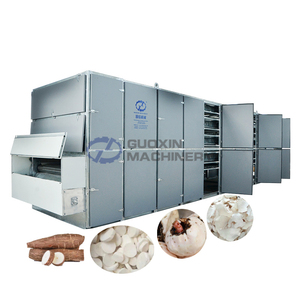 Essiccatore a nastro trasportatore continuo a grande capacità multistrato per asciugatura pesante per manioca - Product Image 1