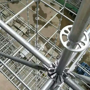 HDG Construction Functional Layher <strong>Ringlock</strong> <strong>Scaffolding</strong> <strong>System</strong> for Bridge Construction China Factory - Product Image 3
