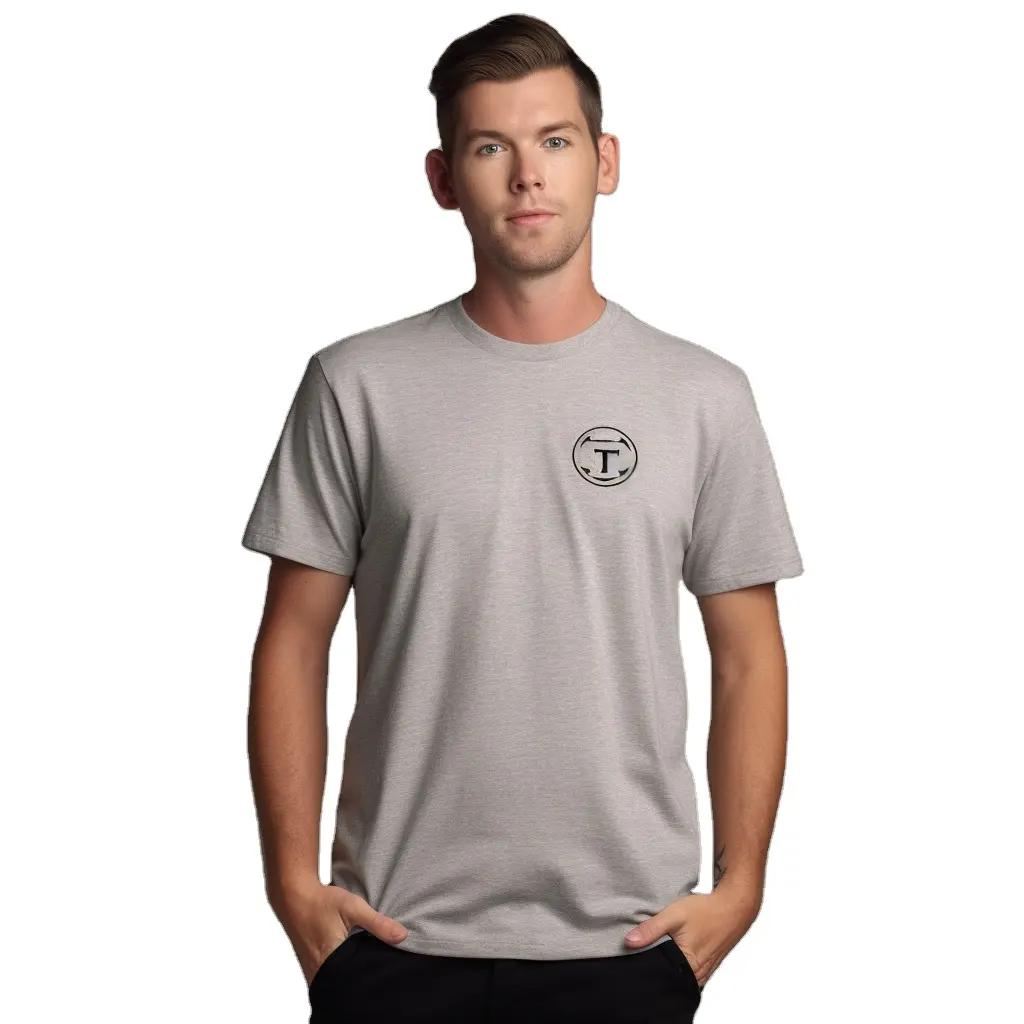 Factory directly Custom design t-shirt with logo, cotton polyester silk screen print t-shirt