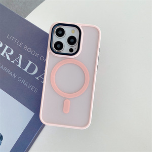 Yeni damla test koruyucu saydam buzlu telefon kapak iPhone 15 ProMax 14 13 12 manyetik durumlarda - Product Image 6