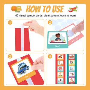 家庭日夜自闭症常规图表卡视觉墙计划儿童教室学校家务图表 - Product Image 3