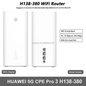 H138-380 5G CPE Pro 3 CAT19 1.8Gbps Downlink Smart Home Wireless 5G Dual Band Router With <strong>5Ghz</strong> WiFi Connect up to 128 Devices - Product Image 6
