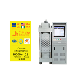 Carico massimo 2000KN macchina idraulica per prove di compressione con sistema informatico Cubo di calcestruzzo di garanzia di 1 anno per apparecchiature di prova - Product Image 1