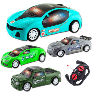 3D Light 4-channel Remote Control Vehicle <strong>Model</strong> 27mhz 1/18 Scale <strong>Rc</strong> Hobby Racing Toy Car for Kids and Adults - Product Image 1