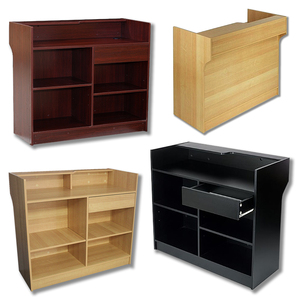 Tùy chỉnh MDF Board melamine bề mặt thanh toán Truy cập siêu thị thu ngân bảng - Product Image 5