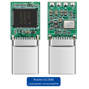 32BIT 384KHz Type-<strong>C</strong> Plug Single Crystal Vibrating ALC5686 Chip Module Mobile Phone Connector - Product Image 3