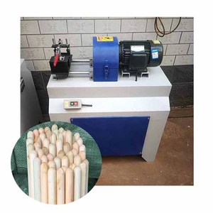 圆棒砂光机拖把手柄圆木机双进双出圆木棒机 - Product Image 2